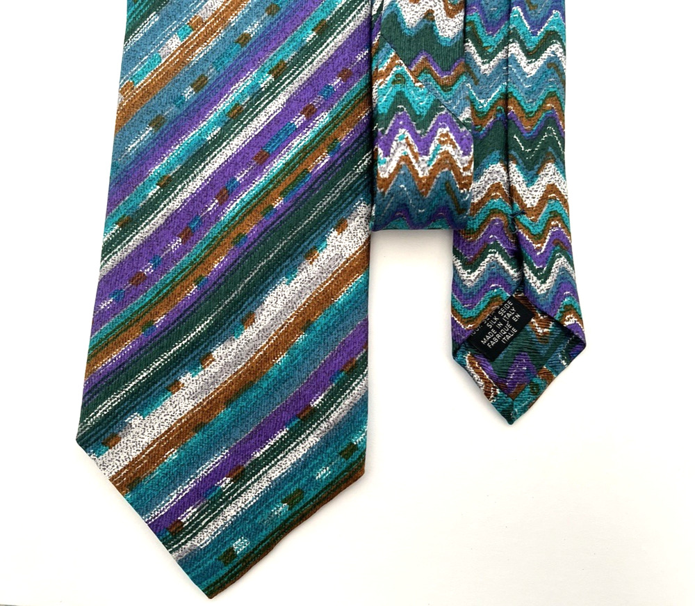 MISSONI CRAVATTE MEN'S SILK TIE NWOT